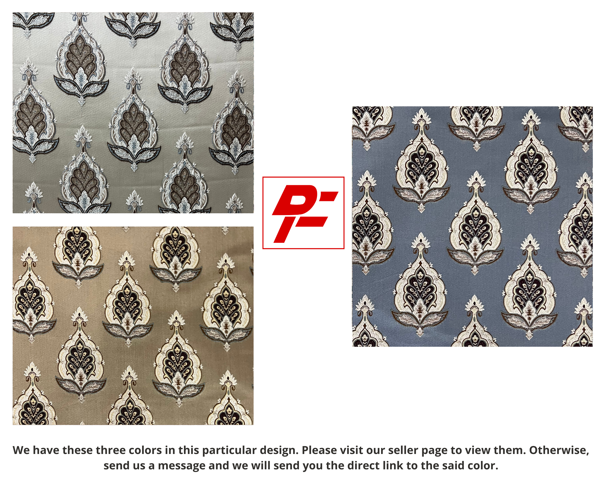 Jacquard in Motif Design - Perfect for Dining Chairs (Regal Weave)