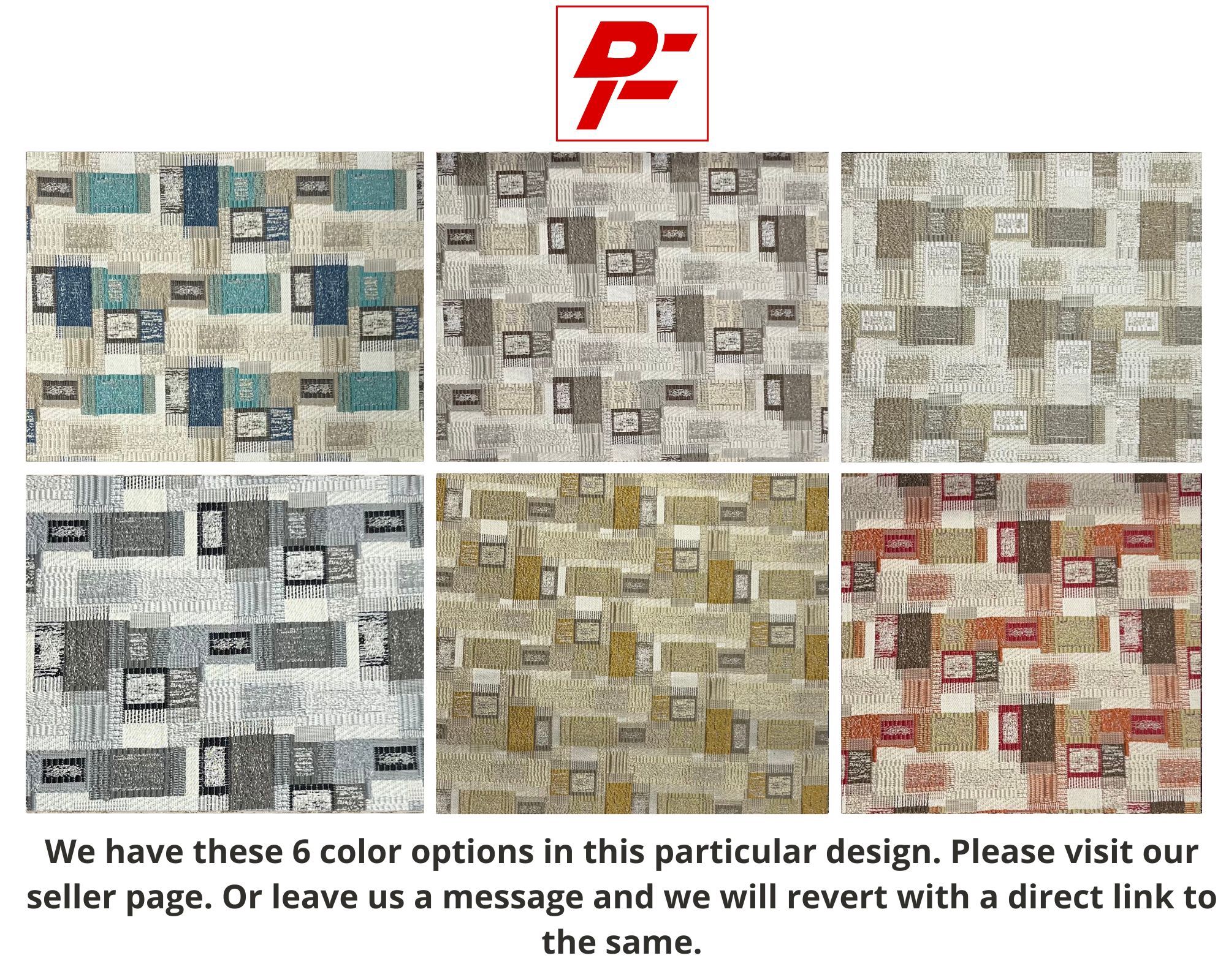 Jacquard Brocade in Abstract Rug – Ideal for Upholstery (Antique Charm)