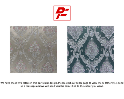 Jacquard in Victorian Damask – Perfect for Window Treatments (Rococo Bloom)