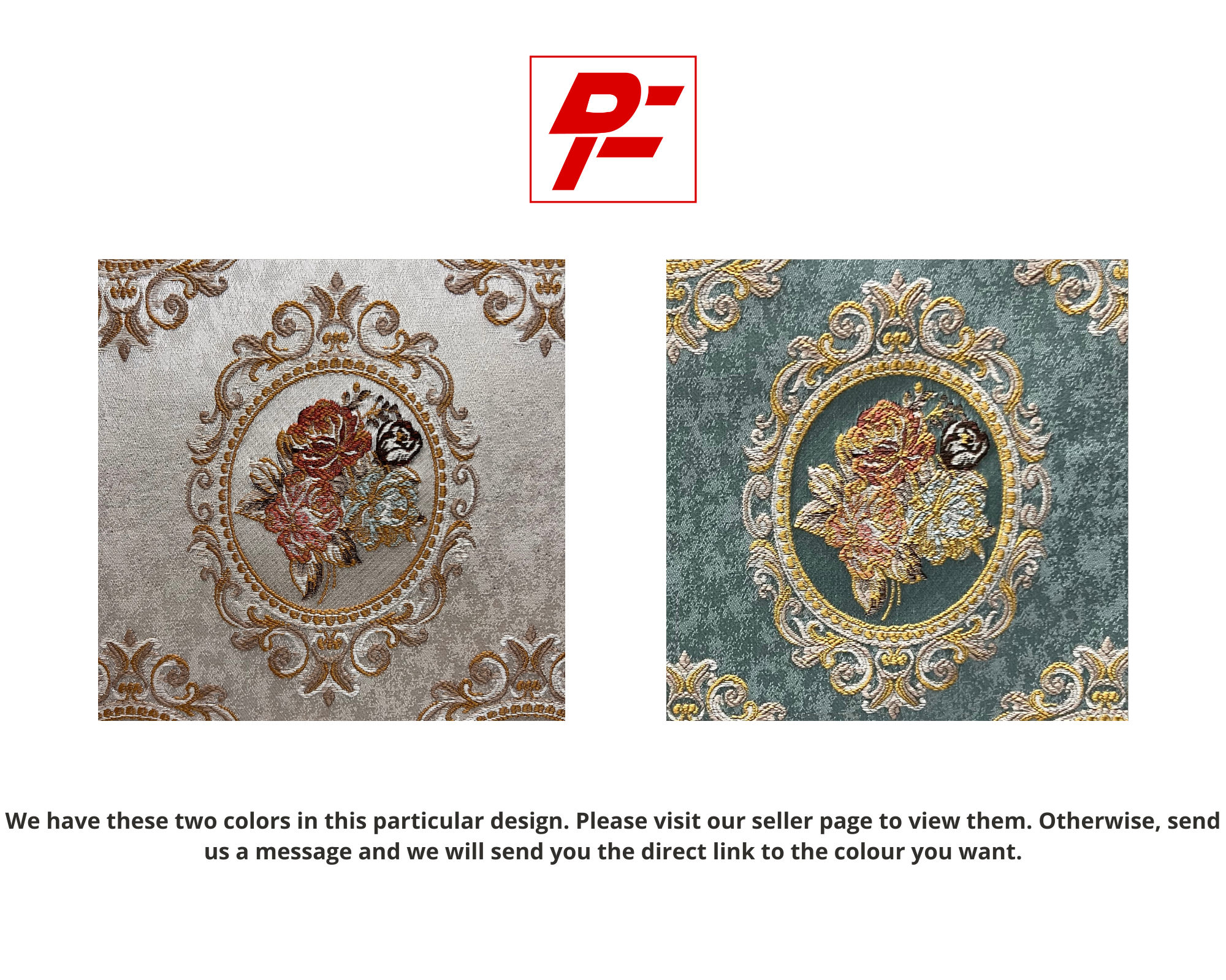 Jacquard in Victorian Mirror Floral - Perfect for Dining Chairs (Heritage Bloom)