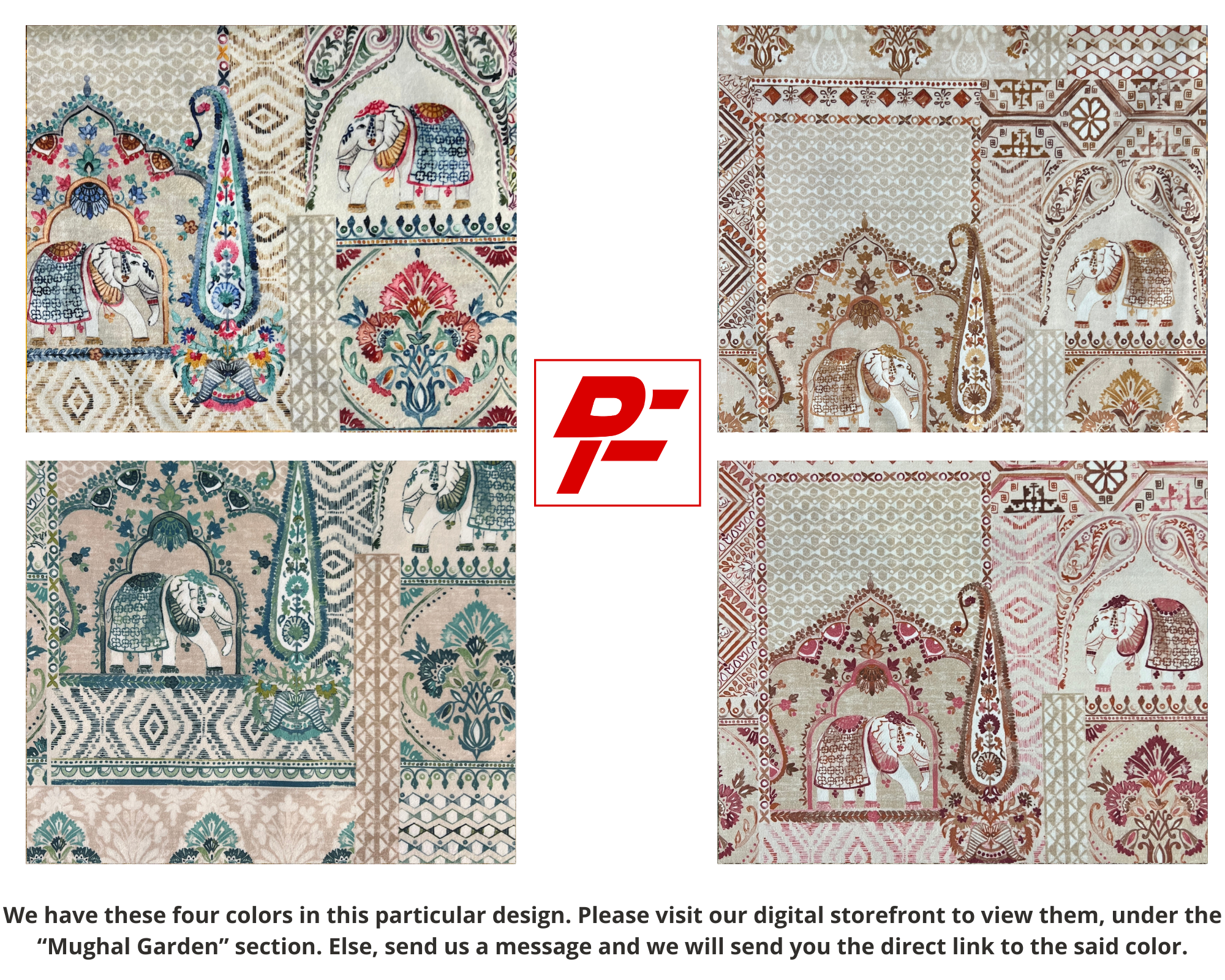 Velvet in Mughal Garden Animal Paisley – Perfect for Cushion Covers (Regal Tapestry)