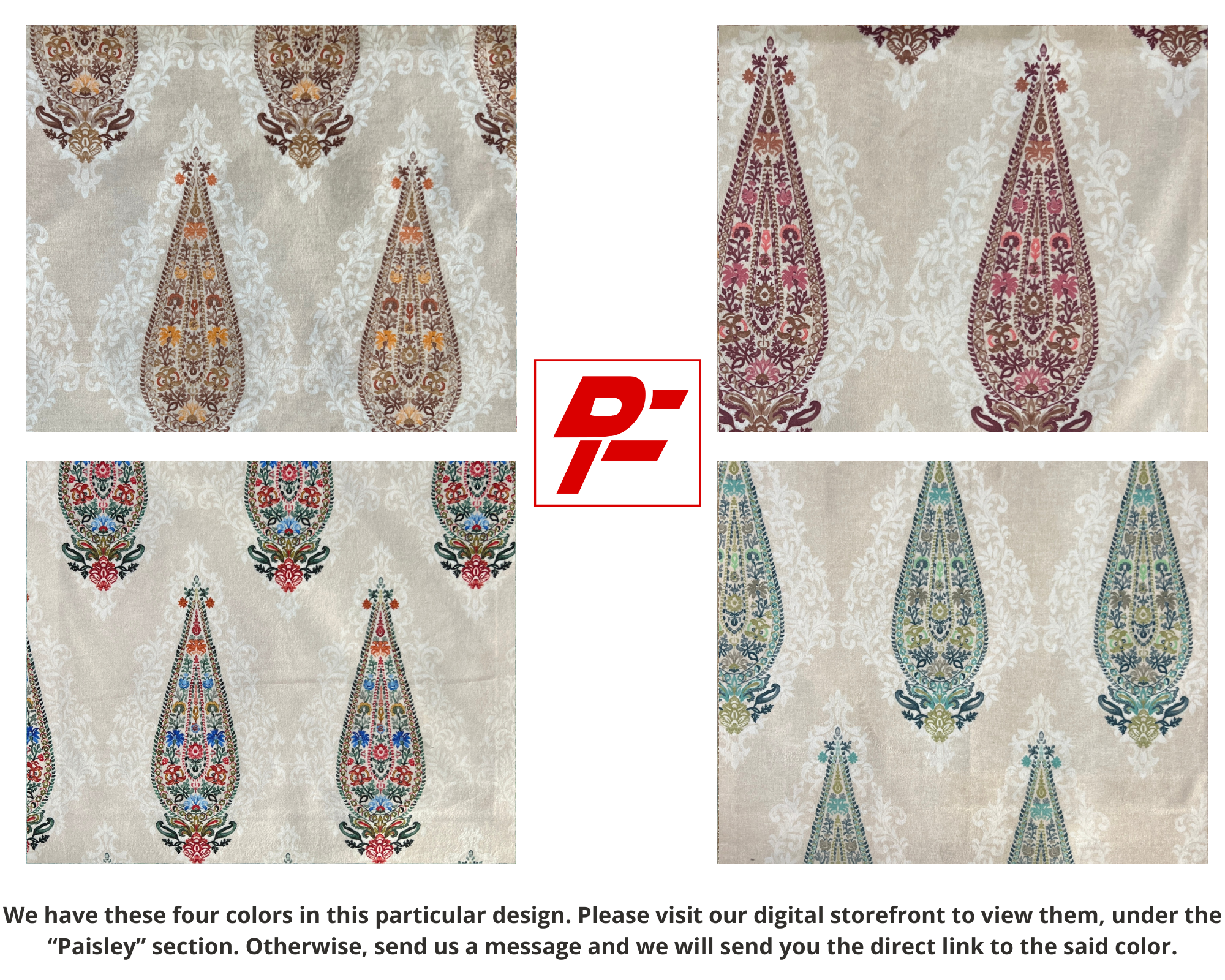 Velvet in Vintage Boho Paisley – Perfect for Window Treatments (Artisan Bloom)